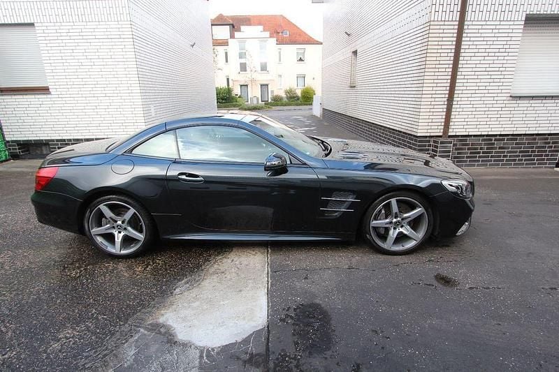 Schwarz Gebraucht 2019 Mercedes SL500 Edition Cabrio | 72.500 € (Superpreis) - Bild 1/4