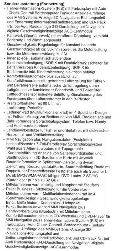 Gebraucht Audi A6 170 PS (125 kW) 2011 Schwarz Kombi