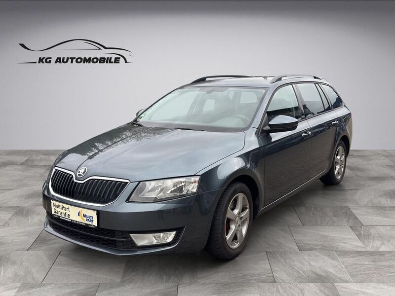 Grau Gebraucht 2015 Skoda Octavia Elegance Kombi | 7.199 € (Guter Preis) - Bild 1/4