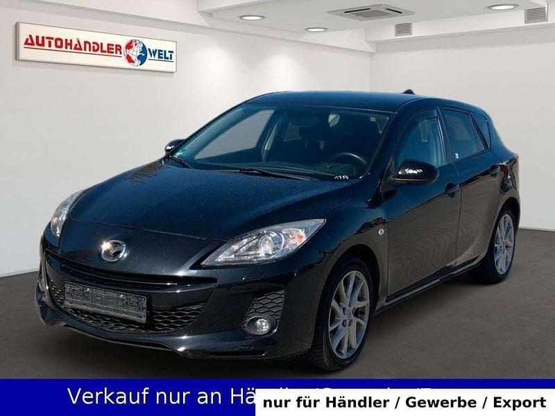 Schwarz Gebraucht 2012 Mazda 3 Sports-Line Limousine | 5.199 € (Superpreis) - Bild 1/3