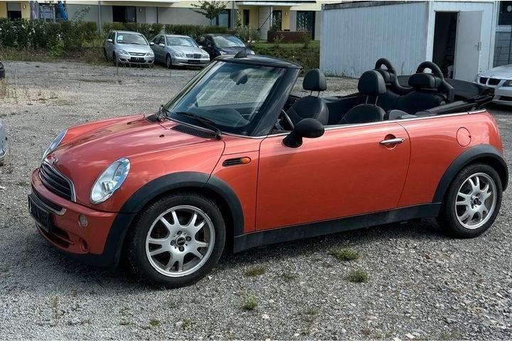 Orange Gebraucht 2004 Mini One Cabriolet Cabrio | 4.200 € (Fairer Preis) - Bild 1/4