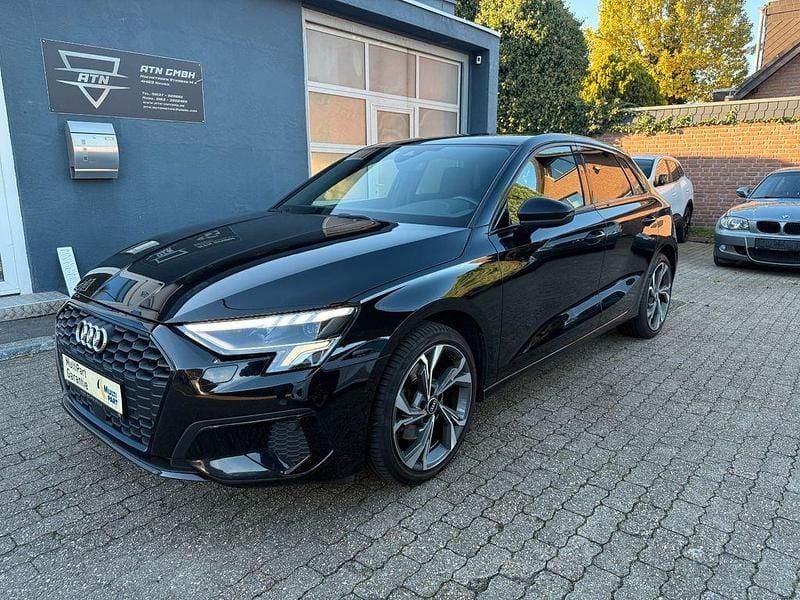 Schwarz Gebraucht 2021 Audi A3 S-Line Limousine | 24.900 € (Fairer Preis) - Bild 1/4