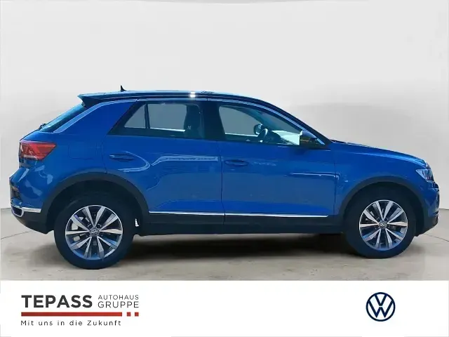 Gebraucht VW T-Roc Style 150 PS (110 kW) 2020 Blau SUV