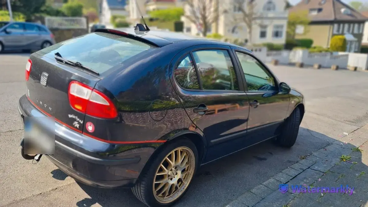 Gebraucht Seat Leon 105 PS (77 kW) 2006 Schwarz Kleinwagen