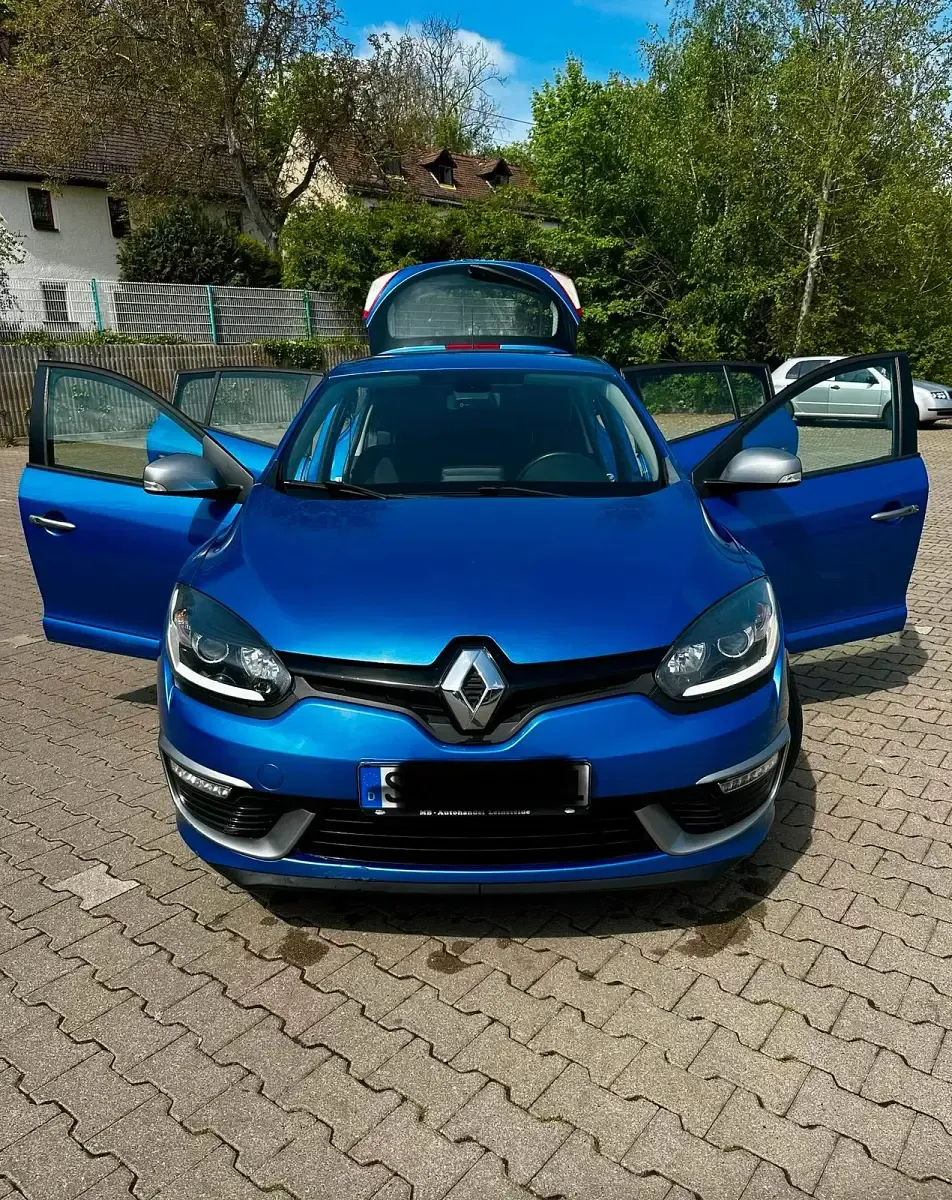 Gebraucht Renault Mégane 116 PS (85 kW) 2014 Blau Limousine