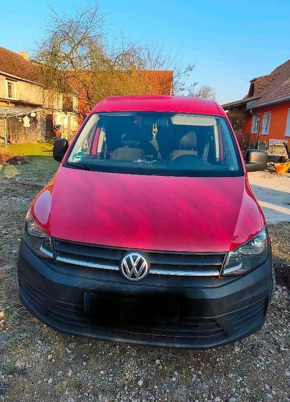 Gebraucht VW Caddy 2017 Rot Van / Kleinbus