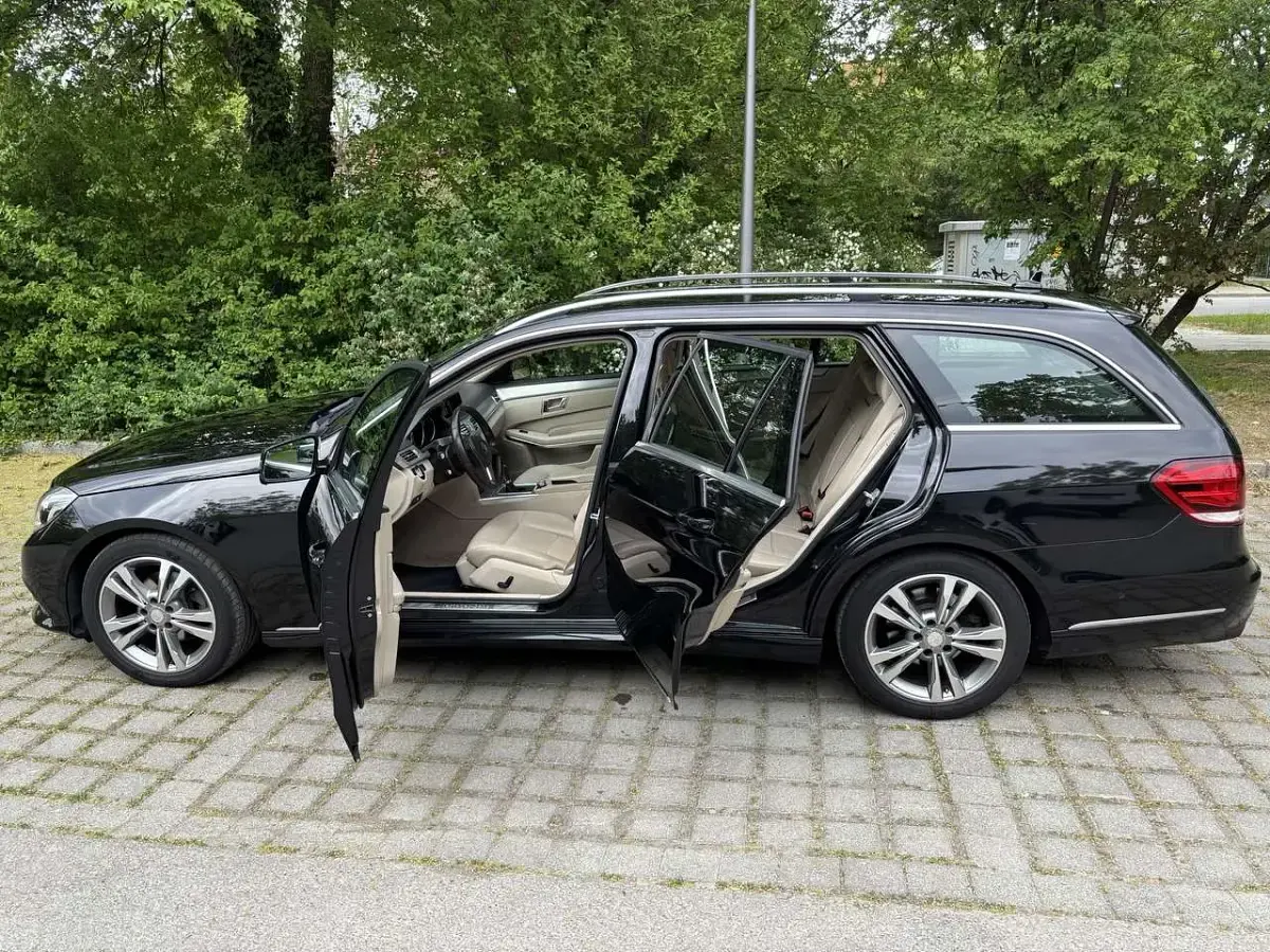 Brugt Mercedes E200 184 HK (135 kW) 2013 Sort Stationcar
