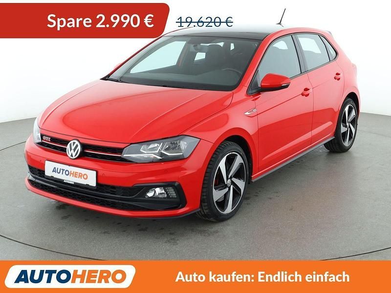 Rot Gebraucht 2020 VW Polo GTI Kleinwagen | 16.630 € (Superpreis) - Bild 1/3