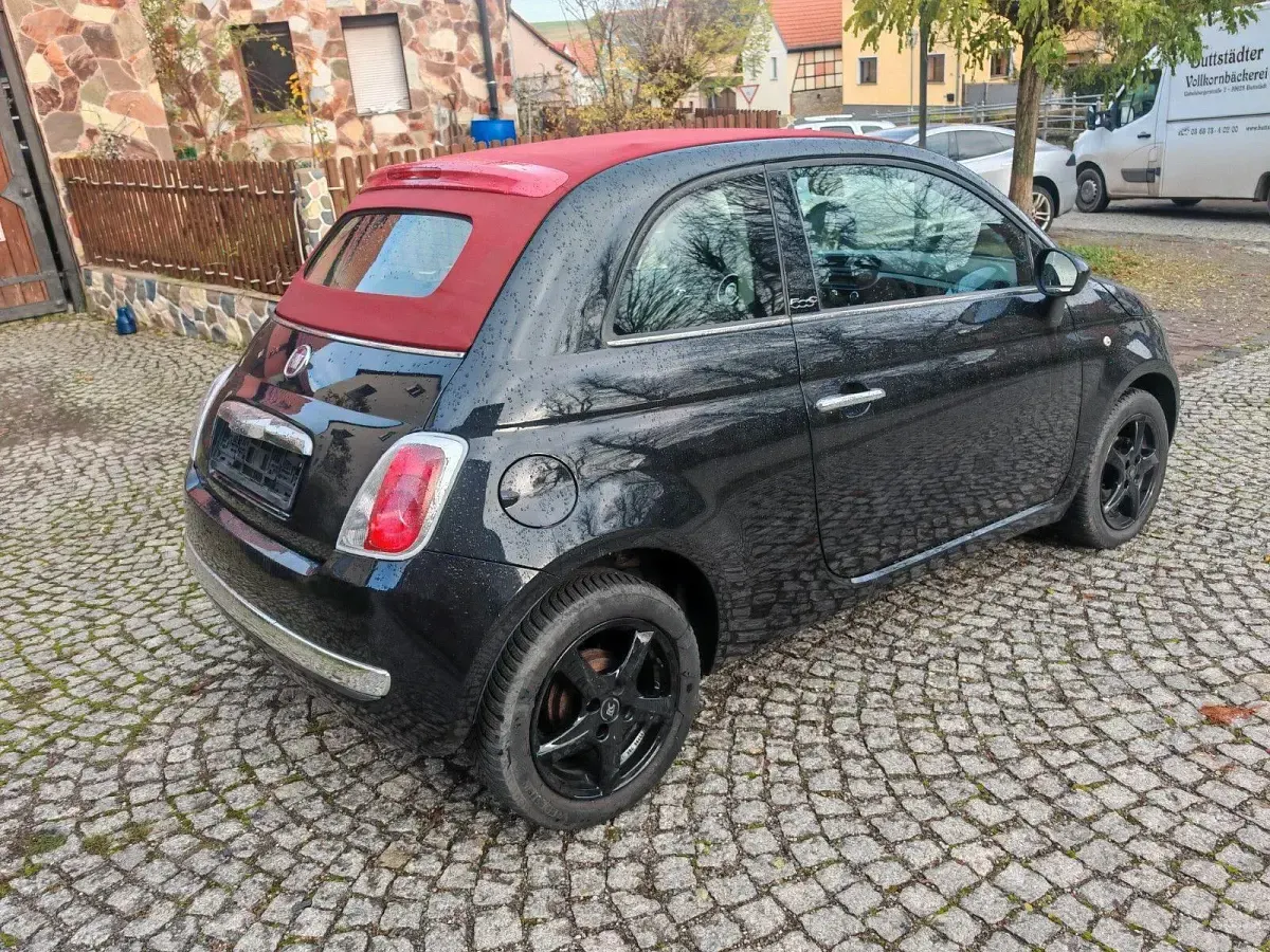 Gebraucht Fiat 500C 69 PS (50 kW) 2013 Schwarz Cabrio