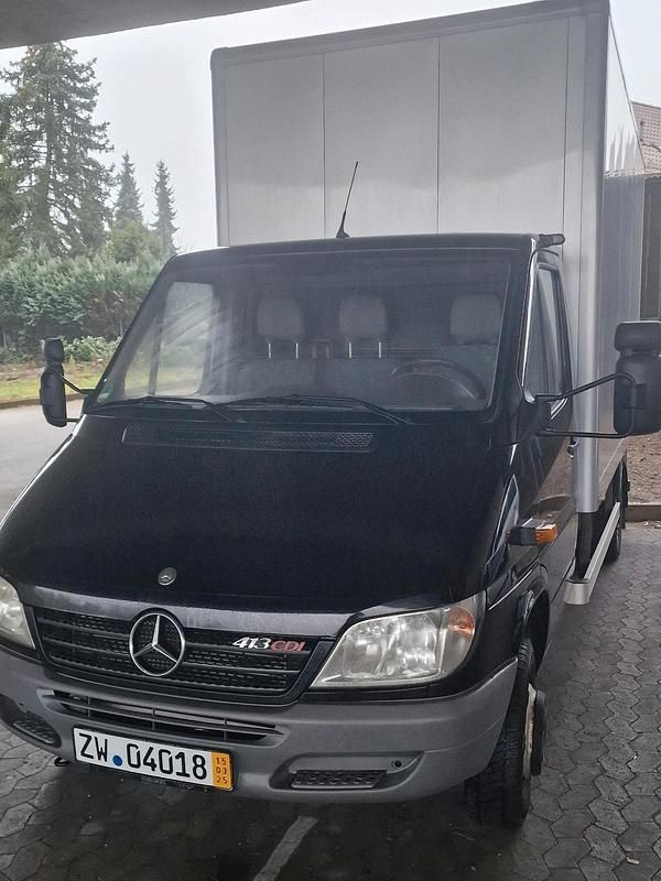 Schwarz Gebraucht 2006 Mercedes Sprinter Van | 8.500 € (Guter Preis) - Bild 1/4