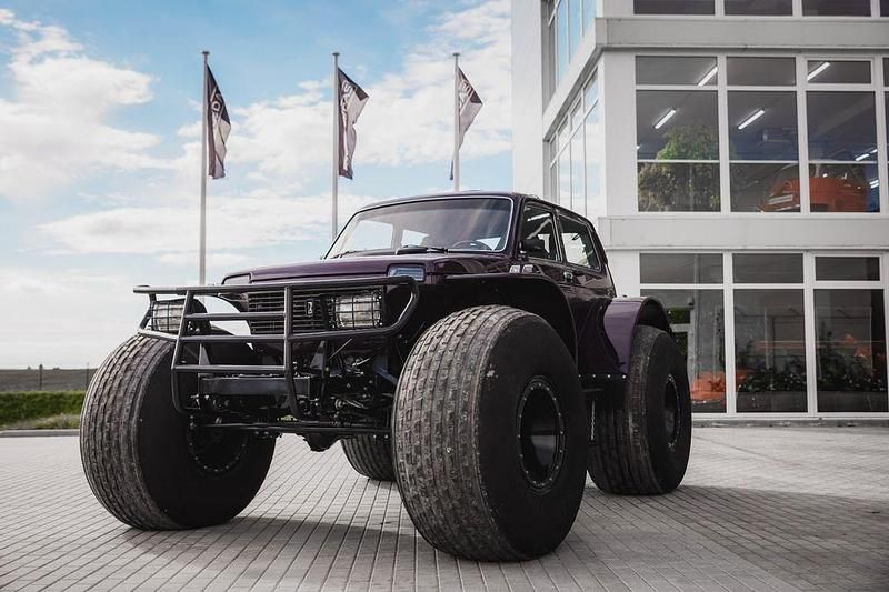 Second-hand Lada niva 80 CP (58 kW) 2002 Mov SUV