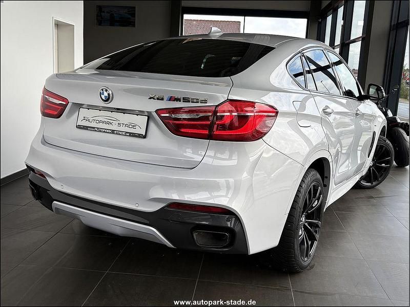 Gebraucht BMW X6 M50 Performance 381 PS (280 kW) 2017 Perlsilber SUV