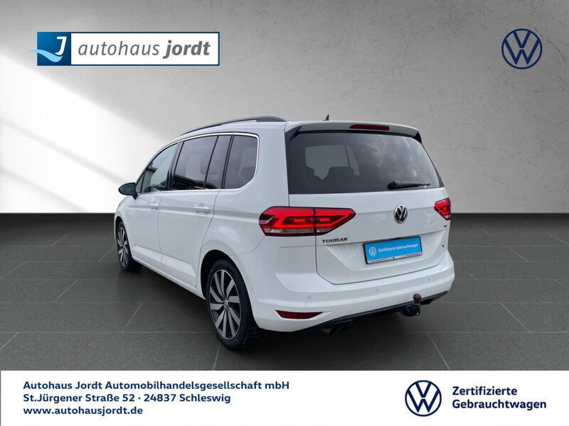 Gebraucht VW Touran Highline 150 PS (110 kW) 2016 Weiß Van / Kleinbus