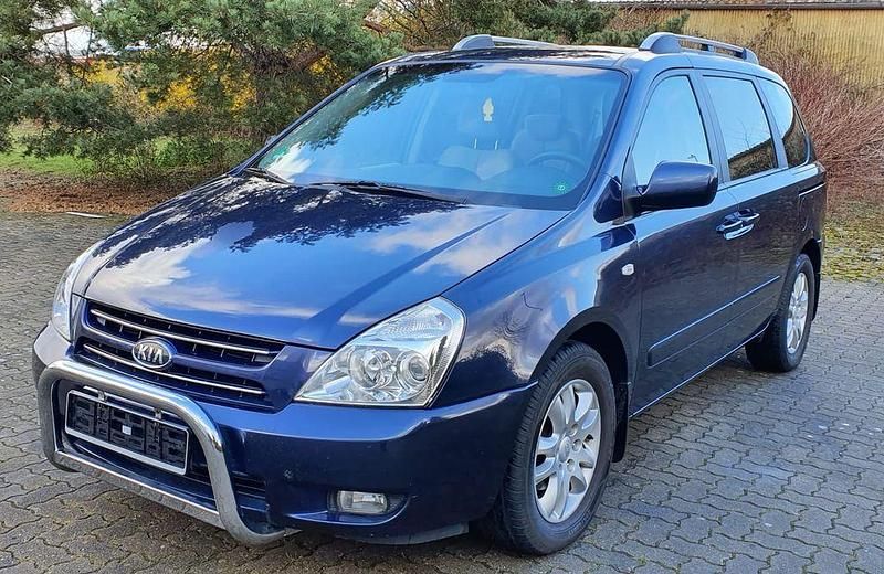 Gebraucht Kia Carnival EX 185 PS (136 kW) 2006 Blau Van / Kleinbus