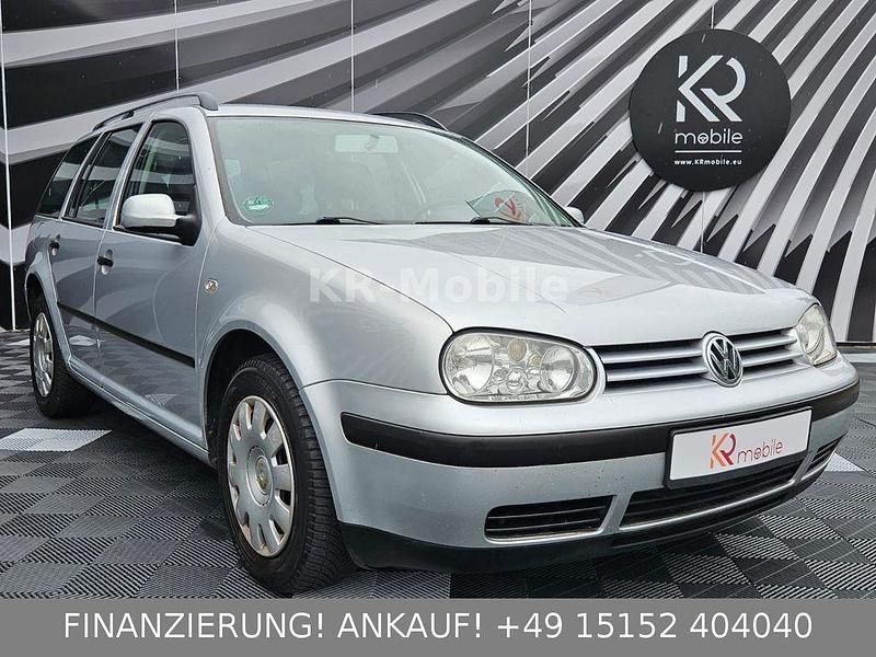 Silber Gebraucht 2002 VW Golf IV Comfortline Kombi | 750 € (Guter Preis) - Bild 1/4