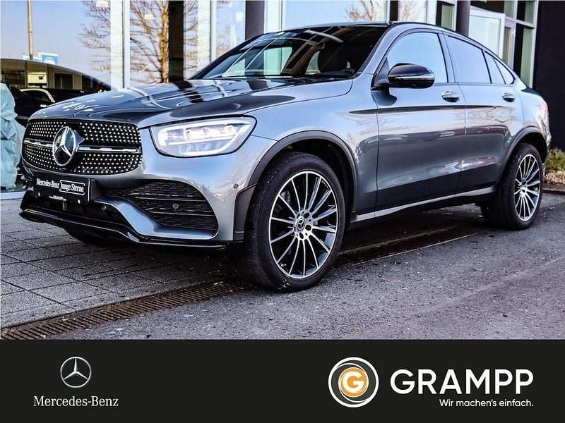 Grau Gebraucht 2023 Mercedes GLC300 AMG Coupé | 56.750 € (Guter Preis) - Bild 1/4