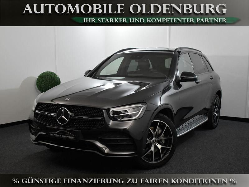 Grau Gebraucht 2019 Mercedes GLC220 AMG SUV | 32.880 € (Fairer Preis) - Bild 1/3