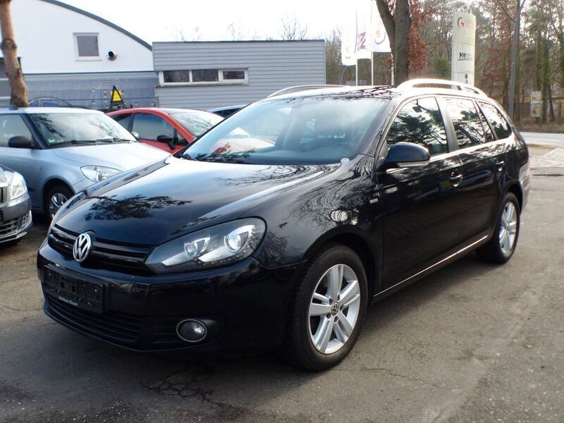 Schwarz Gebraucht 2012 VW Golf VI Match Kombi | 5.999 € (Fairer Preis) - Bild 1/4