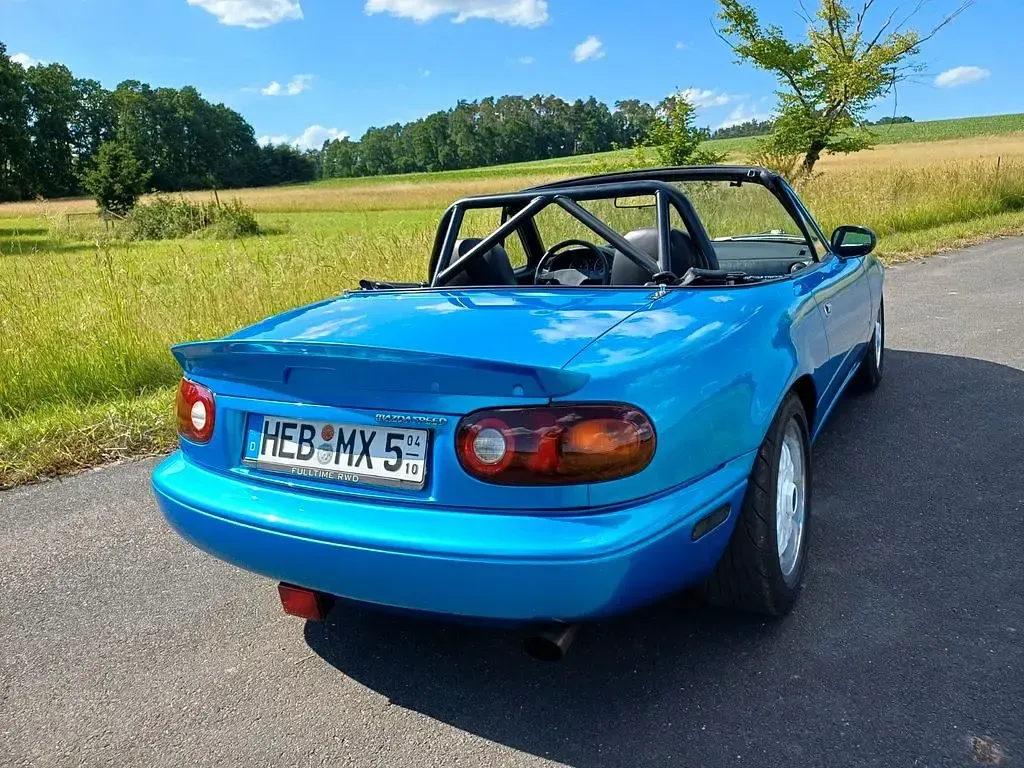 Gebraucht Mazda MX5 302 PS (222 kW) 1991 Blau Cabrio