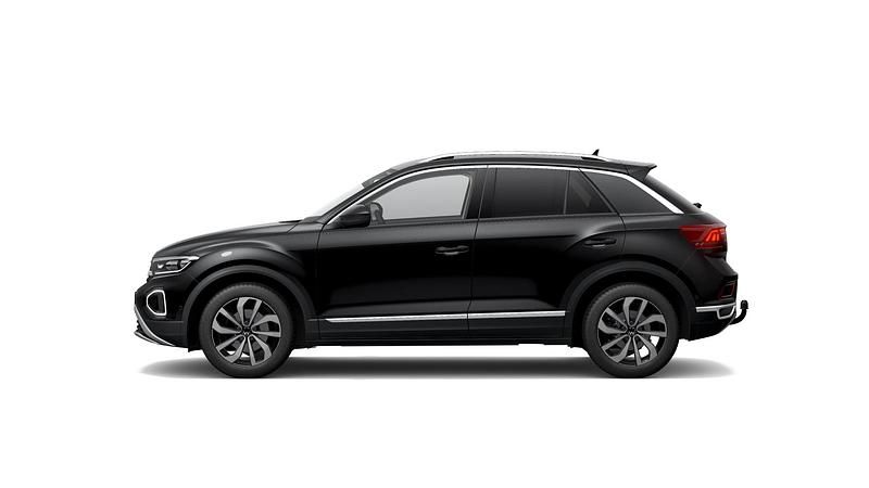Gebraucht VW T-Roc Style 150 PS (110 kW) 2022 Deep black perleffekt (metallic) SUV