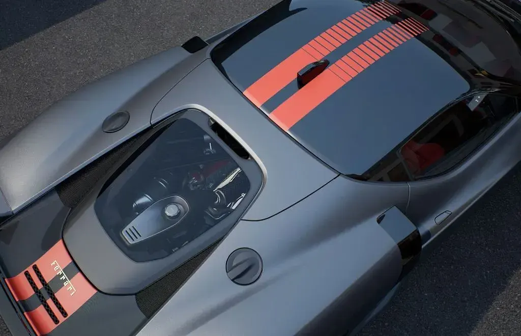 Neu Ferrari Testarossa 2026 Grau