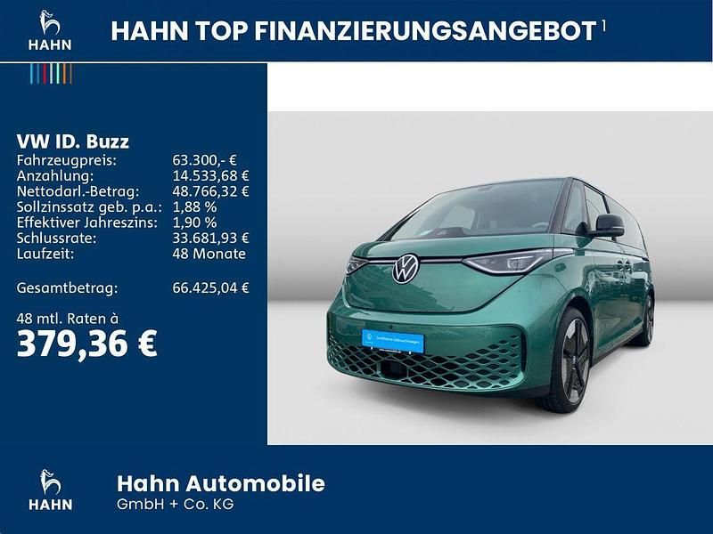 Gebraucht VW ID. Buzz Pro 210 kW (286 PS) 2025 Bay leaf green metallic Van / Kleinbus