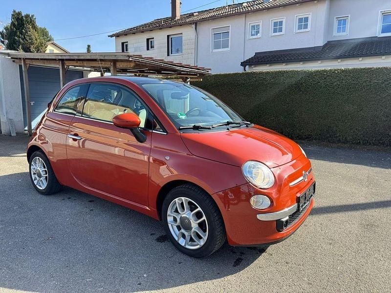 Gebraucht Fiat 500 Lounge 69 PS (50 kW) 2008 Orange Kleinwagen