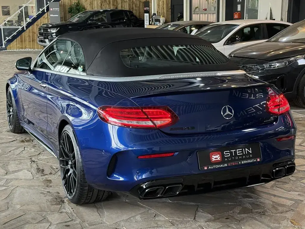 Gebraucht Mercedes C63 AMG AMG 510 PS (375 kW) 2019 Blau Cabrio