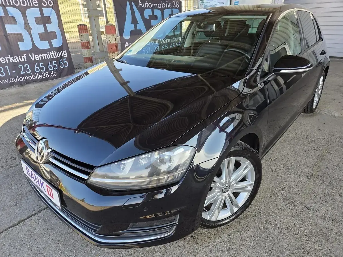 Gebraucht VW Golf VII Highline 150 PS (110 kW) 2013 Schwarz Limousine
