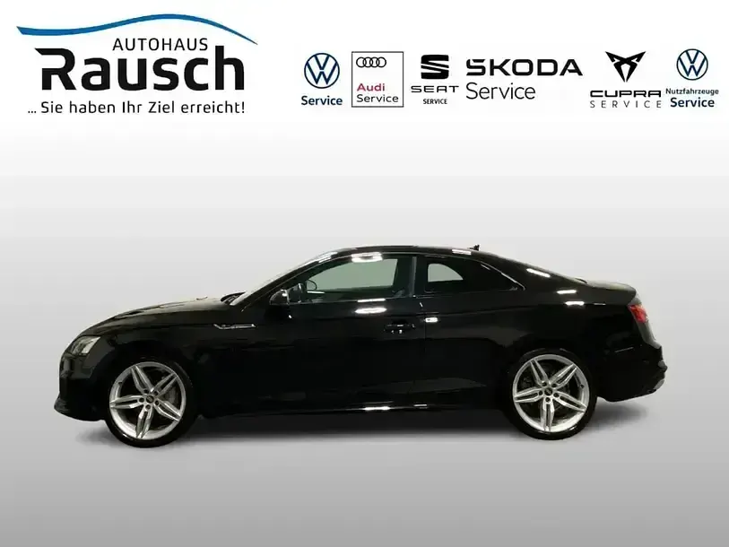 Gebraucht Audi A5 S-Line 204 PS (150 kW) 2021 Schwarz Coupé