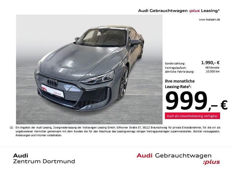 Nimbusgrau perleffekt Gebraucht 2025 Audi e-tron GT quattro Ambiente Limousine | 116.977 € (Fairer Preis) - Bild 1/4
