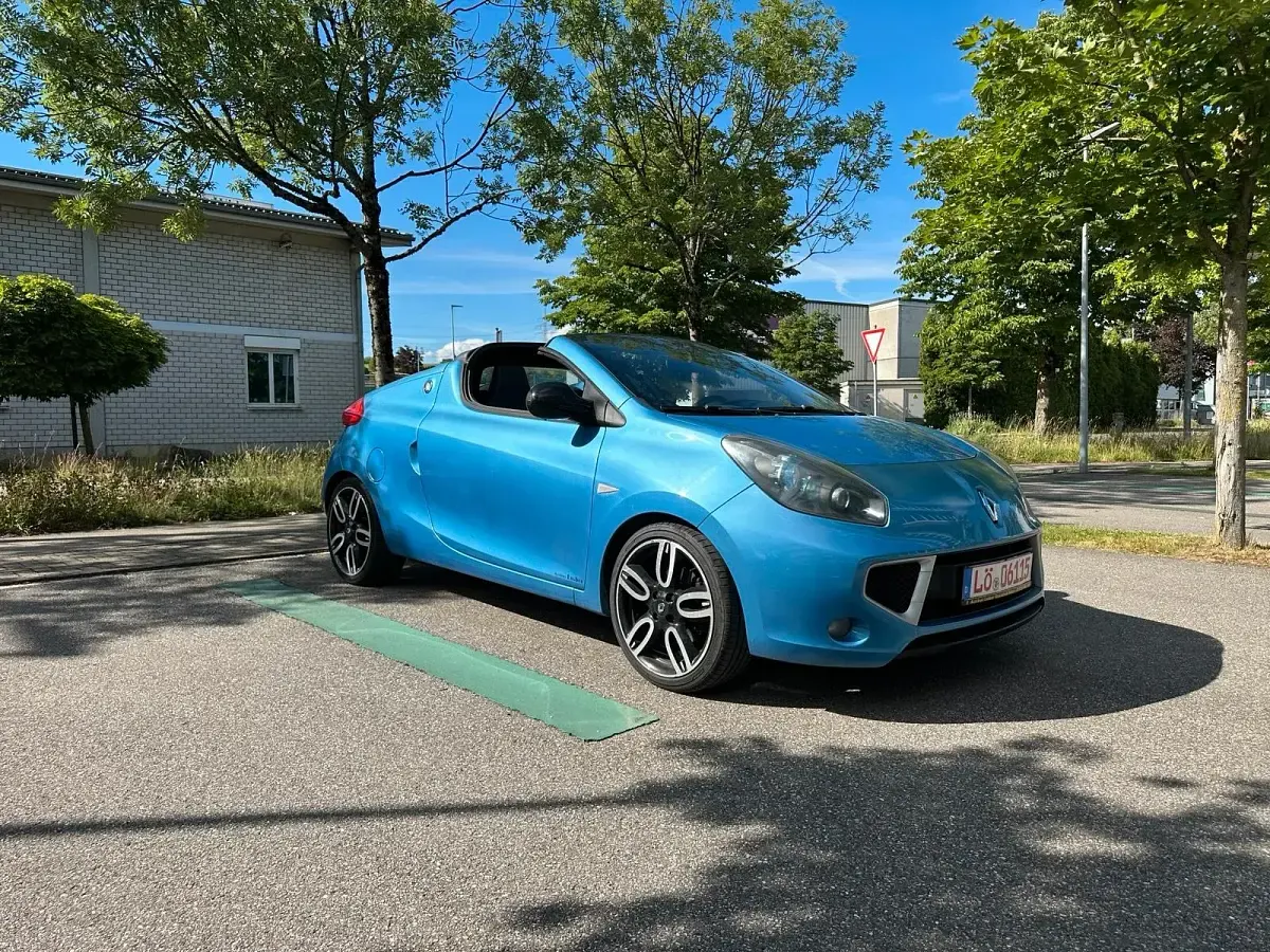 Gebraucht Renault Wind 101 PS (74 kW) 2011 Blau Cabrio