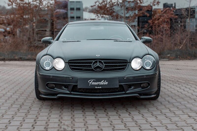 Gebraucht Mercedes SL500 460 PS (338 kW) 2002 Schwarz Cabrio