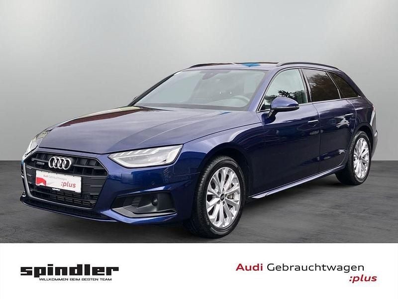 Navarrablau metallic Gebraucht 2021 Audi A4 Ambiente Kombi | 30.680 € (Fairer Preis) - Bild 1/4