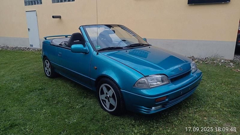 Gebraucht Suzuki Swift 68 PS (50 kW) 1993 Blau Cabrio