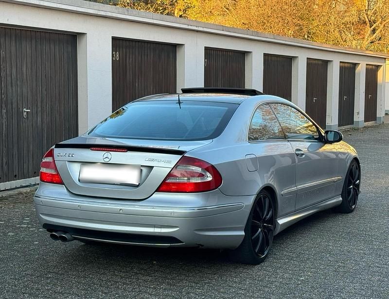 Gebraucht Mercedes CLK500 AMG 306 PS (225 kW) 2002 Silber Coupé
