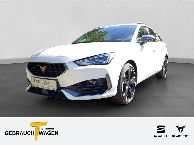 Weiß Gebraucht 2021 Cupra Leon VZ Limousine | 20.850 € (Fairer Preis) - Bild 1/4