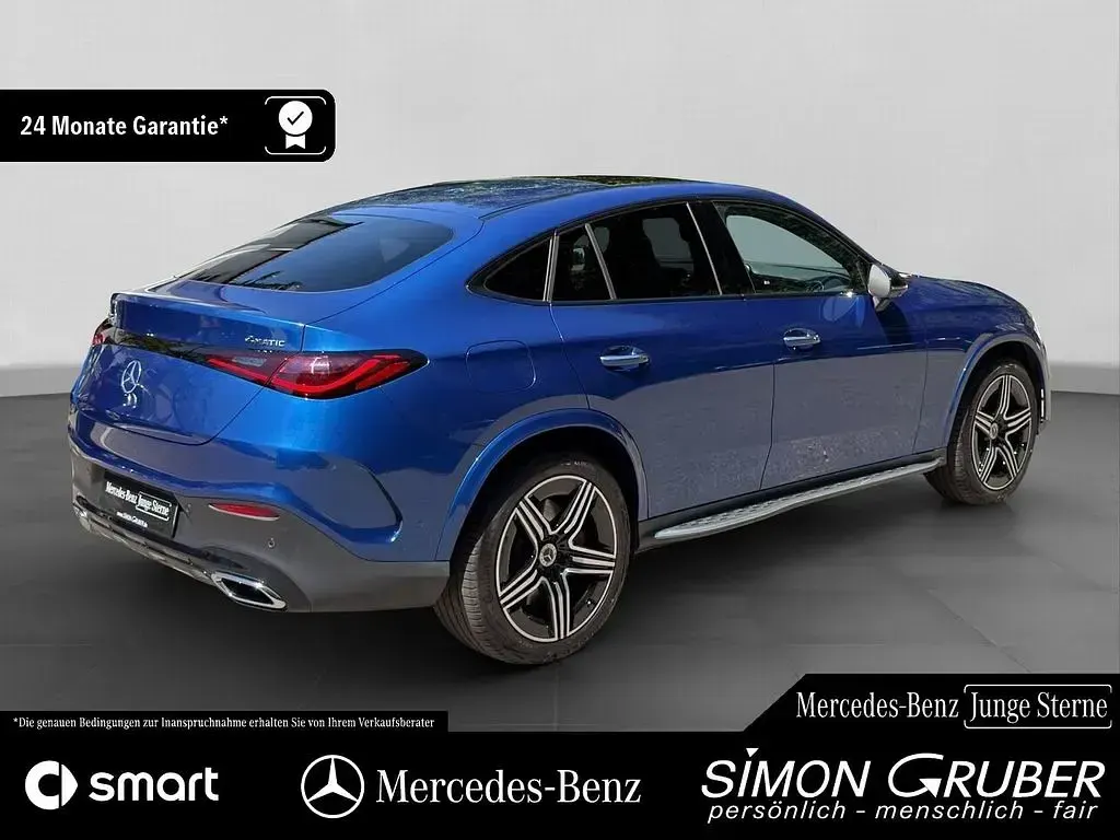 Gebraucht Mercedes GLC400d AMG 252 PS (185 kW) 2023 Spektralblau (metallic) SUV