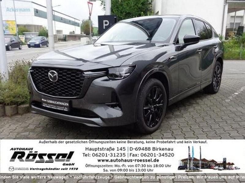 Machine grey Gebraucht 2022 Mazda CX-60 Homura-Line SUV | 35.990 € (Fairer Preis) - Bild 1/4