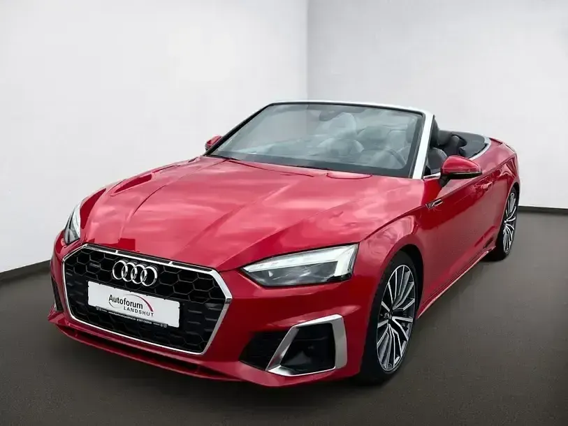 Gebraucht Audi A5 S-Line 2022 Rot Coupé