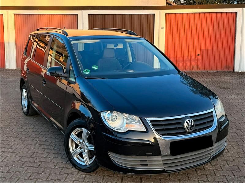Gebraucht VW Touran 109 PS (80 kW) 2007 Schwarz Van / Kleinbus