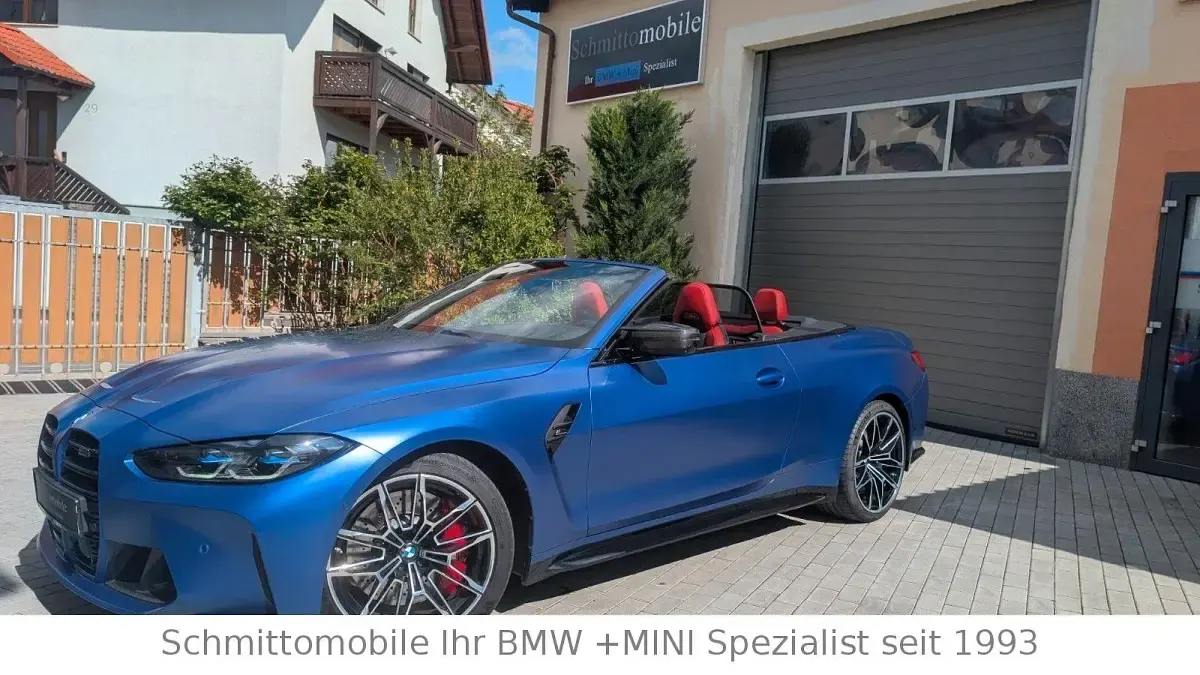 Gebraucht BMW M4 Cabriolet Performance 510 PS (375 kW) 2021 Blau Cabrio
