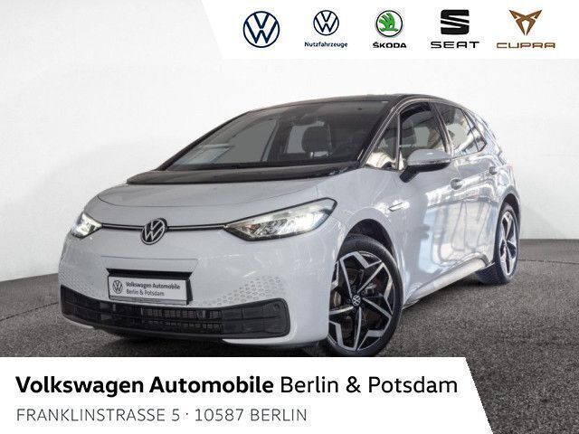 Gebraucht VW ID.3 Pro 106 kW (145 PS) 2022 Gletschwerweiß metallic Kleinwagen