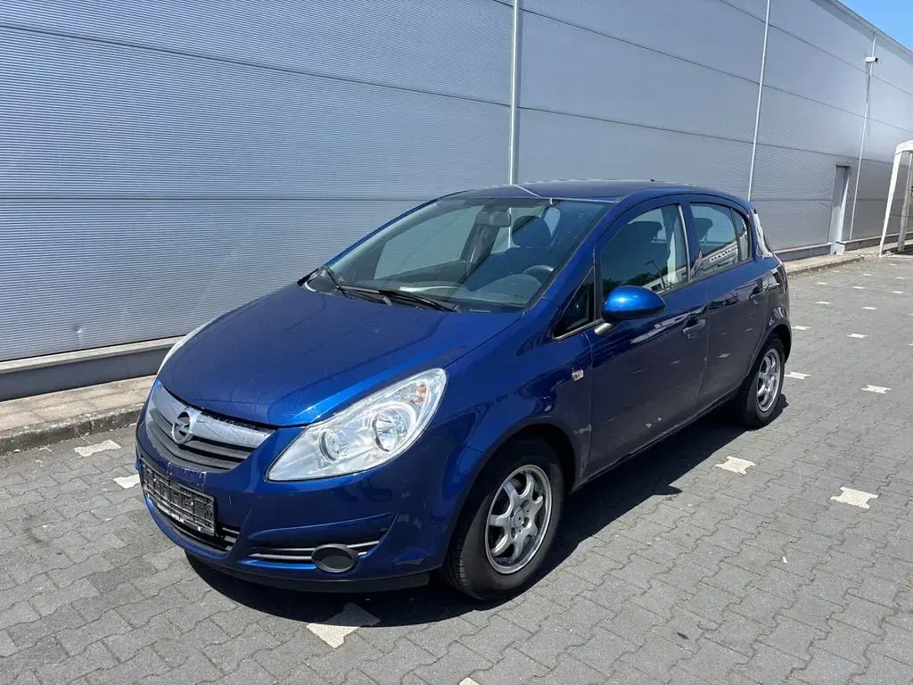 Gebraucht Opel Corsa 80 PS (58 kW) 2009 Blau Kleinwagen