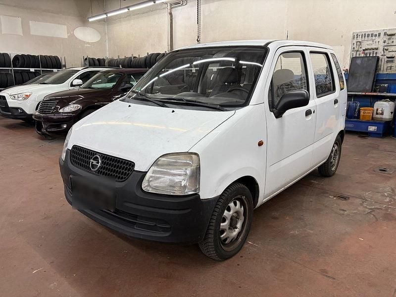 Weiß Gebraucht 2002 Opel Agila Kleinwagen | 295 € (Superpreis) - Bild 1/4