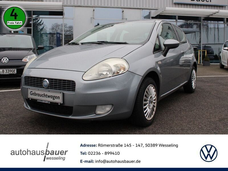 Grau / grigio impeccabile (metallic) Gebraucht 2007 Fiat Grande Punto Dynamic Kleinwagen | 1.780 € (Fairer Preis) - Bild 1/4