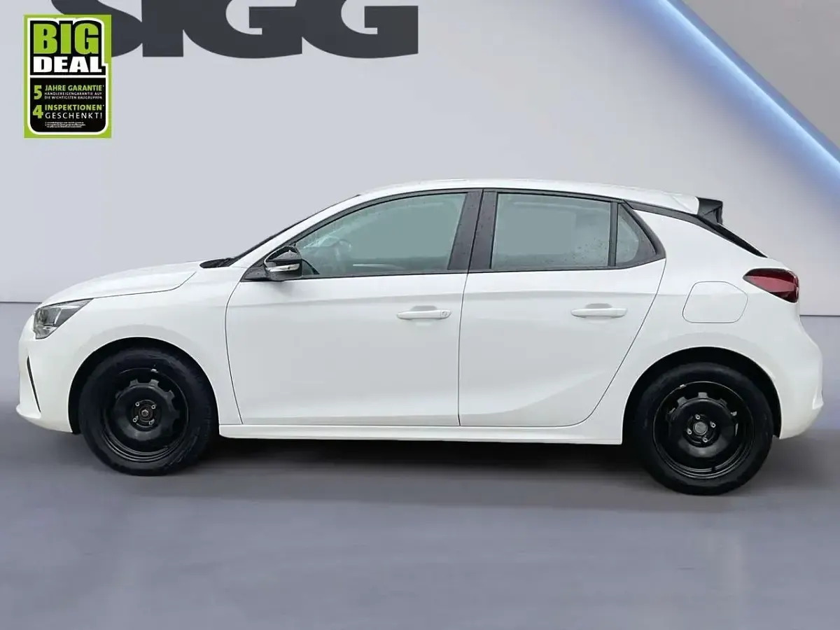 Używany Opel Corsa Edition+ 75 KM (55 kW) 2023 Biały Hatchback