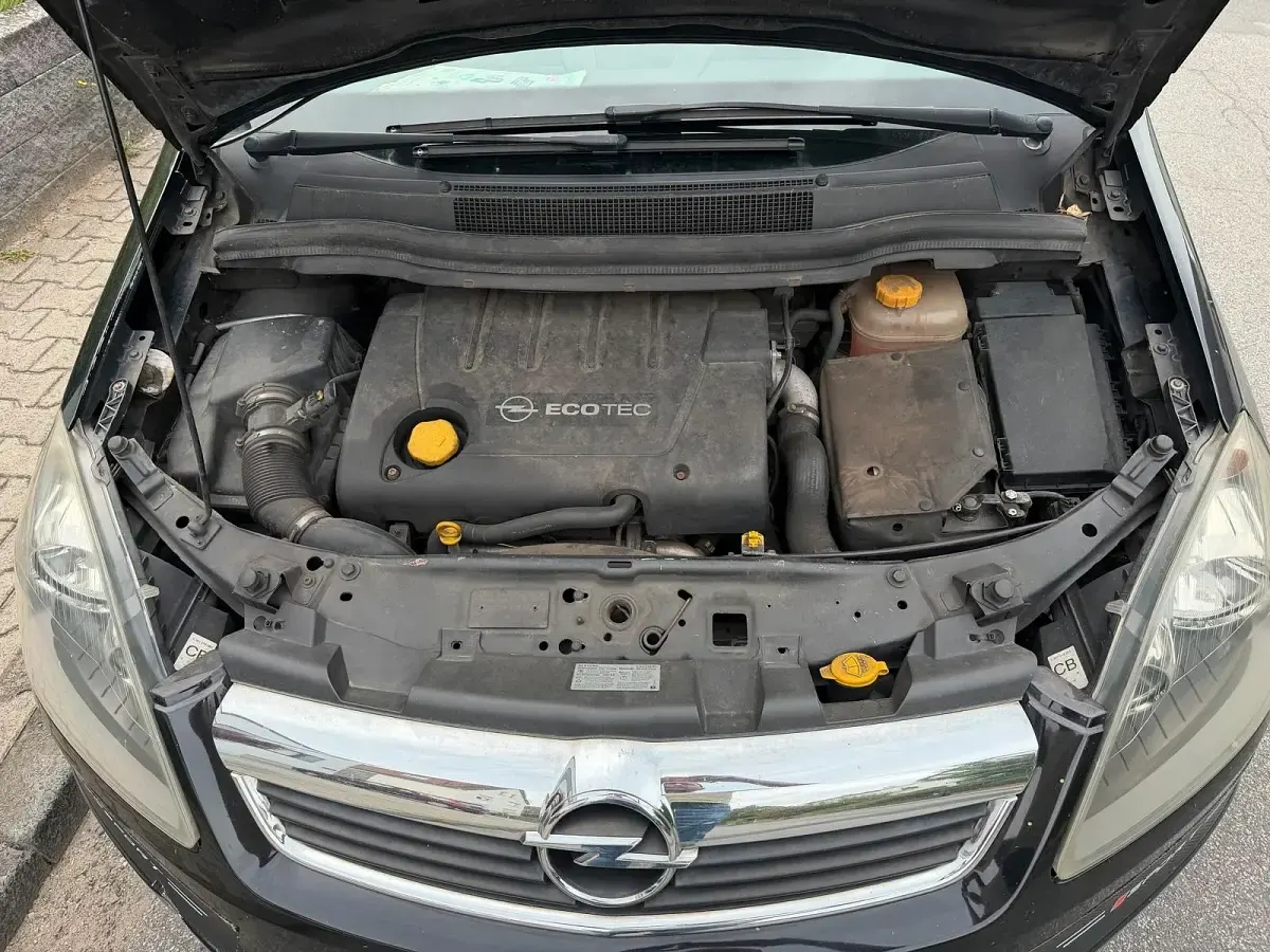 Gebraucht Opel Zafira 2006 Schwarz Van / Kleinbus