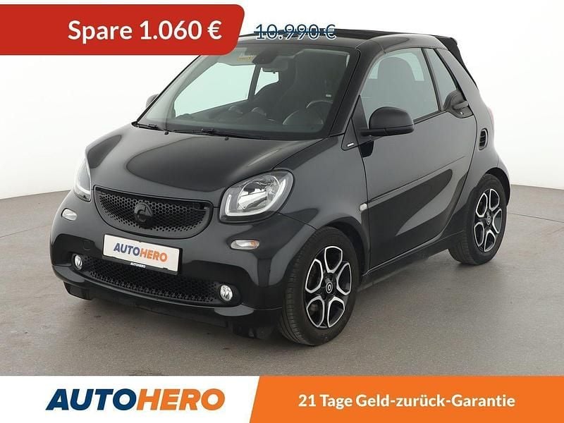 Schwarz Gebraucht 2017 Smart ForTwo Coupé Passion Kleinwagen | 9.670 € (Fairer Preis) - Bild 1/3