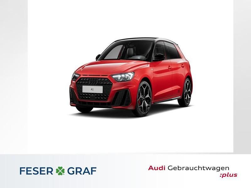 Progressivrot metallic Gebraucht 2025 Audi A1 Sportback S-Line Kleinwagen | 37.980 € - Bild 1/4